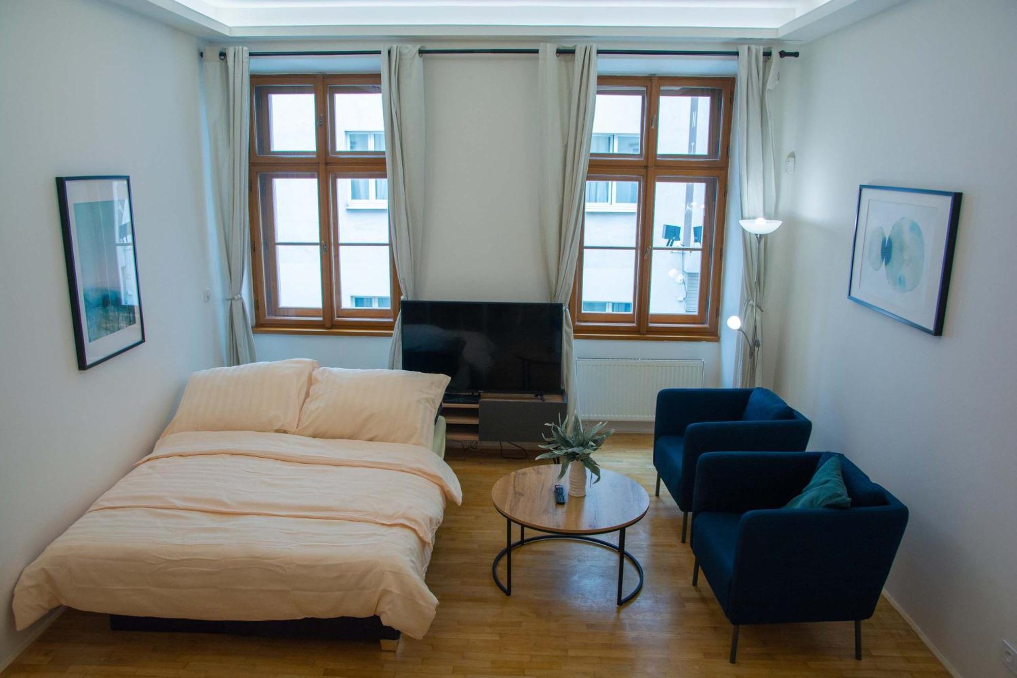 City Centre Apartment With Parking プラハ エクステリア 写真